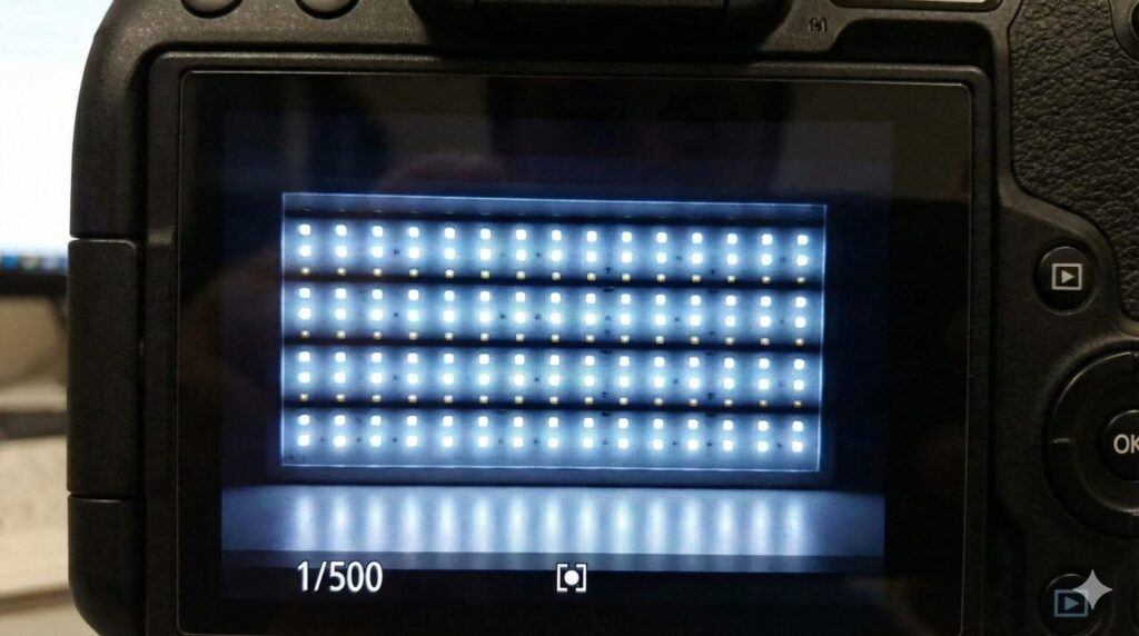 NDフィルターとフリッカー対策のためのシャッター速度