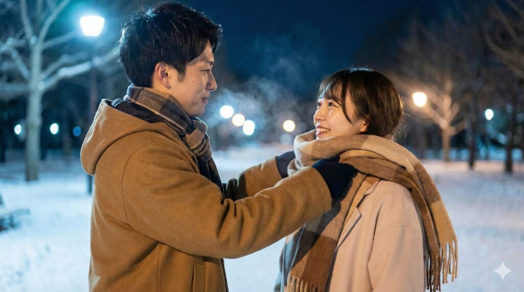 イルミネーションの寒さ対策で彼女を守る方法