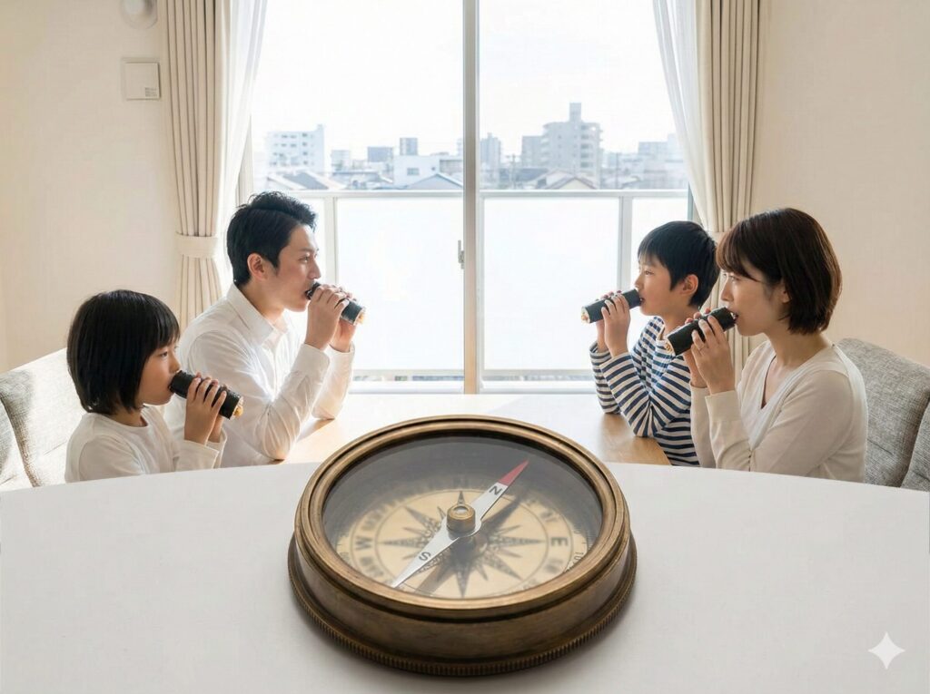 今年の恵方は南南東の方角と決め方