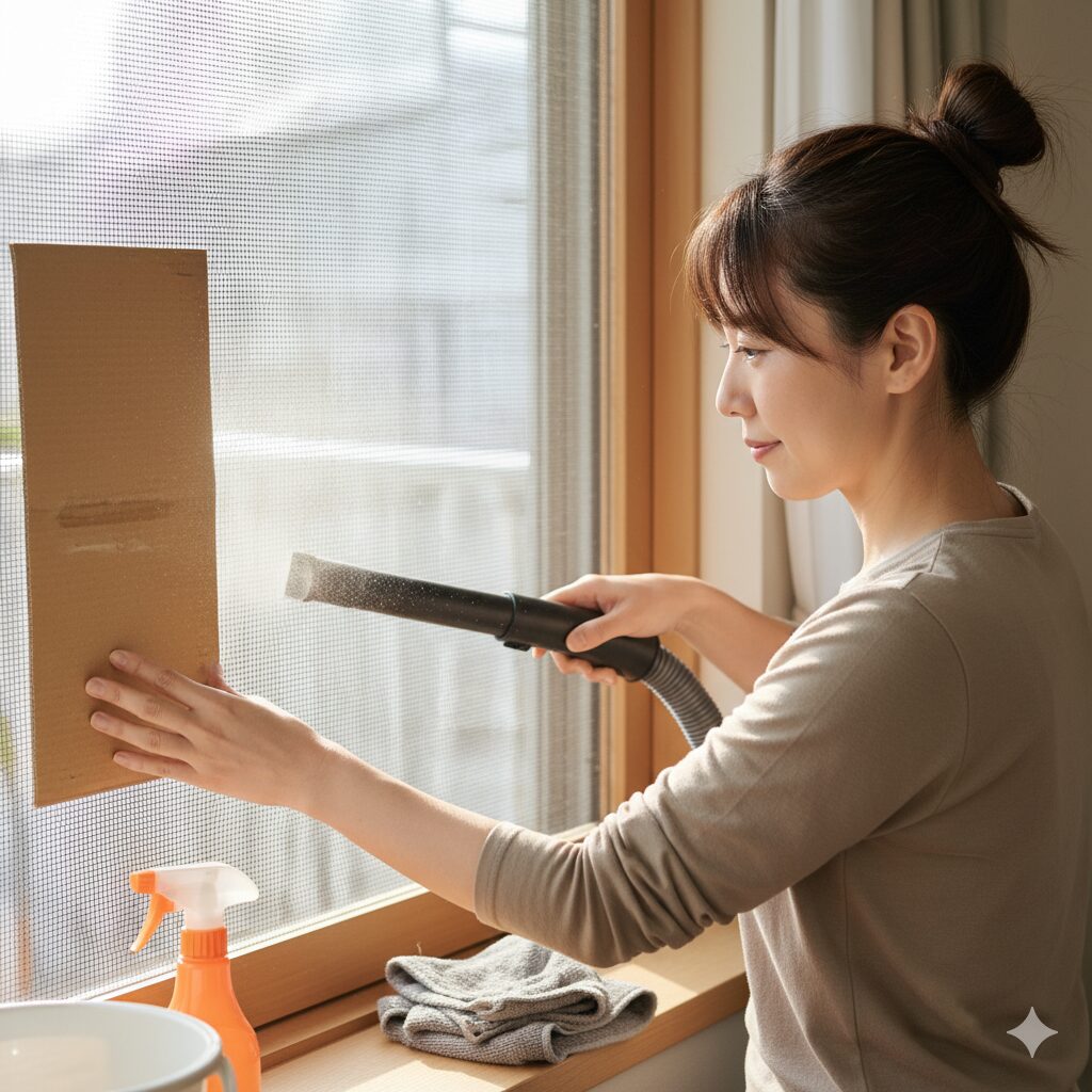 プロ直伝！NHKあさイチ流・網戸掃除のやり方