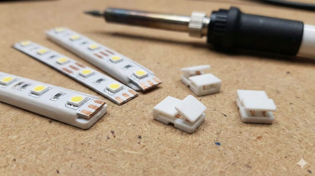 切断した端材の再利用について