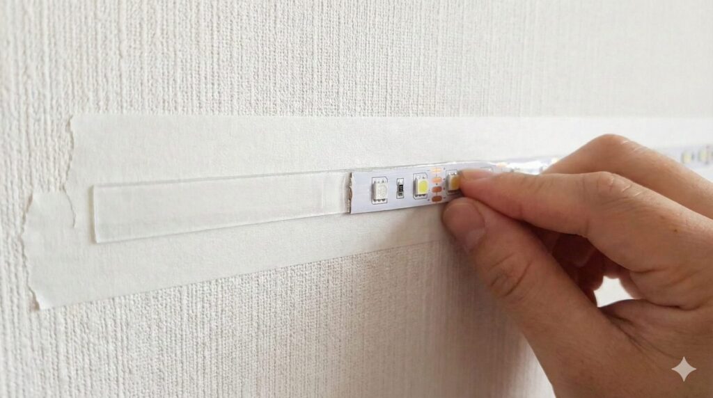 すぐ剥がれる時の貼り方対策