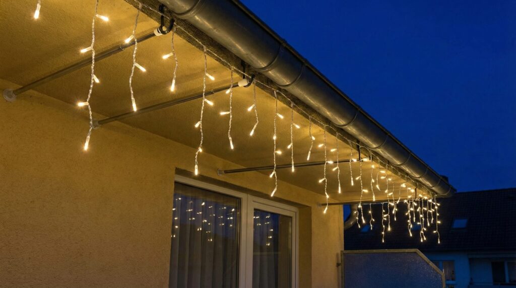 賃貸の軒下でも可能な非破壊設置法