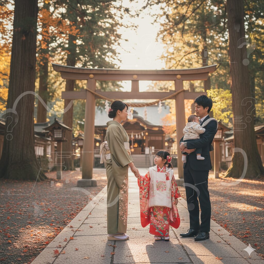 七五三、2歳になったばかりの疑問