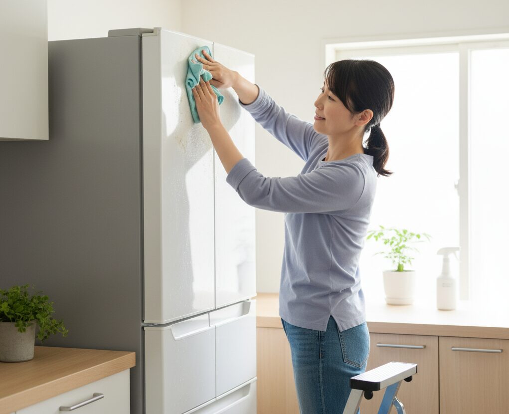 ついでにやりたい！あさイチ流の冷蔵庫掃除も実践