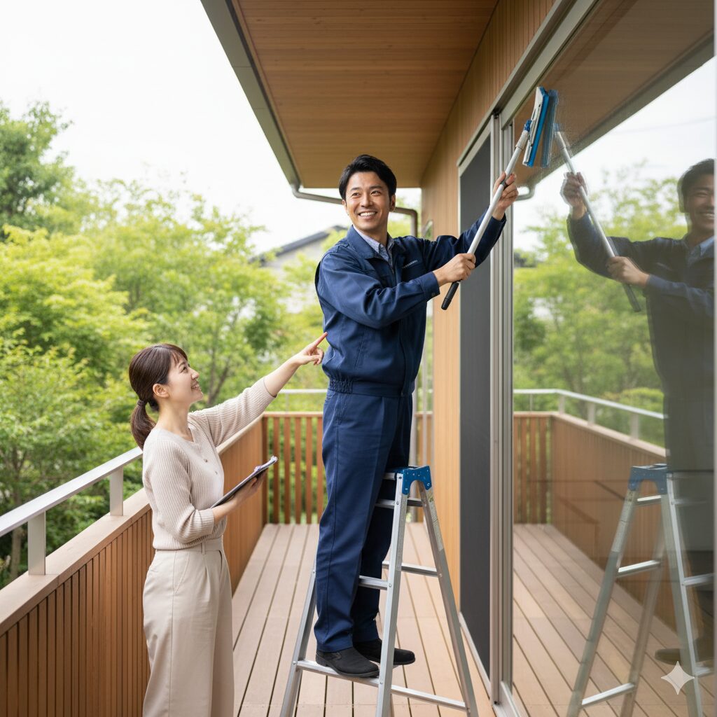 プロに頼む？ダスキンの窓拭き料金はいくらですか？