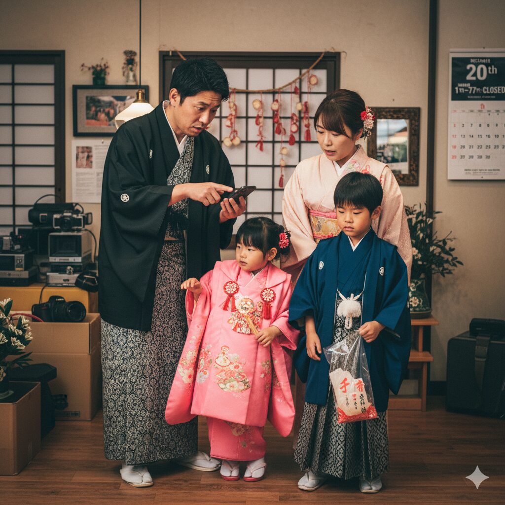 「七五三 11月15日 過ぎても 大丈夫」の落とし穴