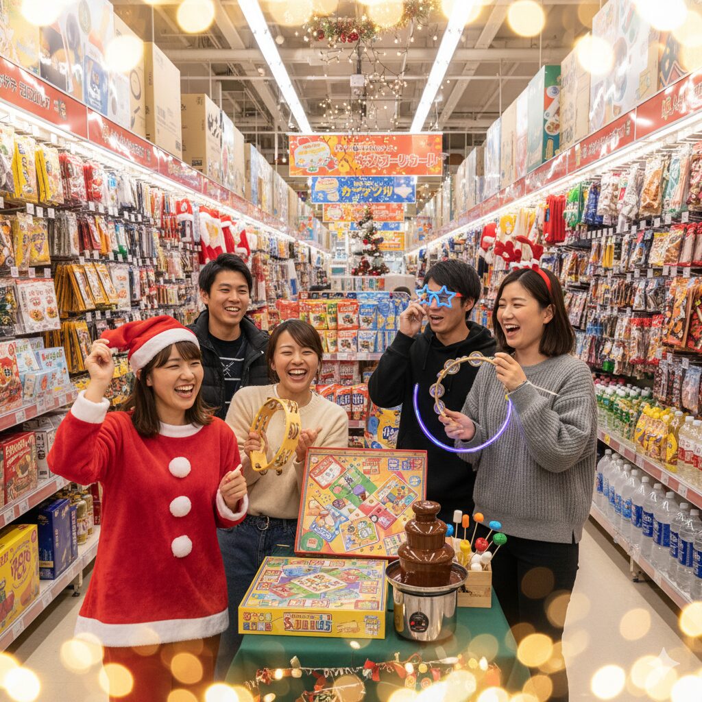 コスプレやゲームも揃えてパーティを演出する