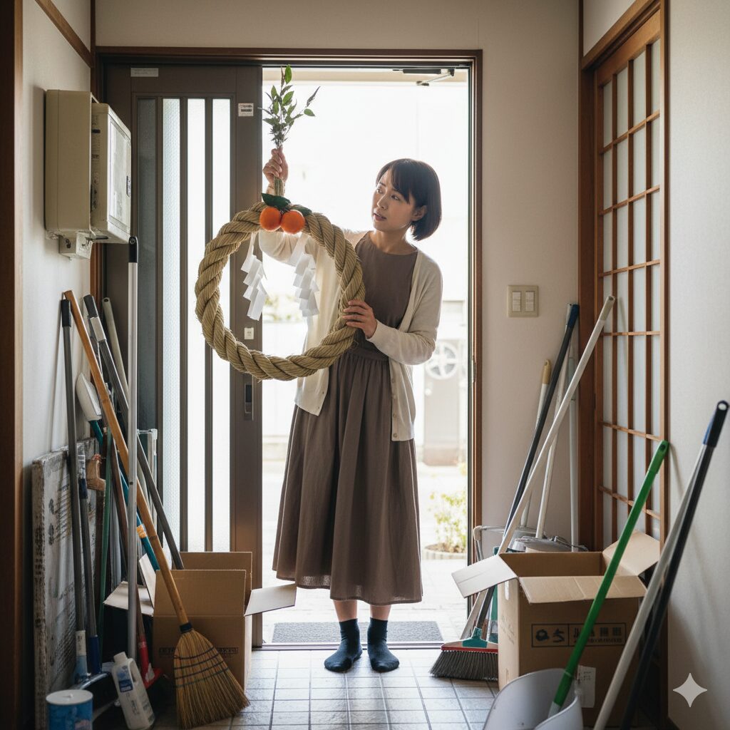 しめ縄は大掃除の前に飾るのが正解？