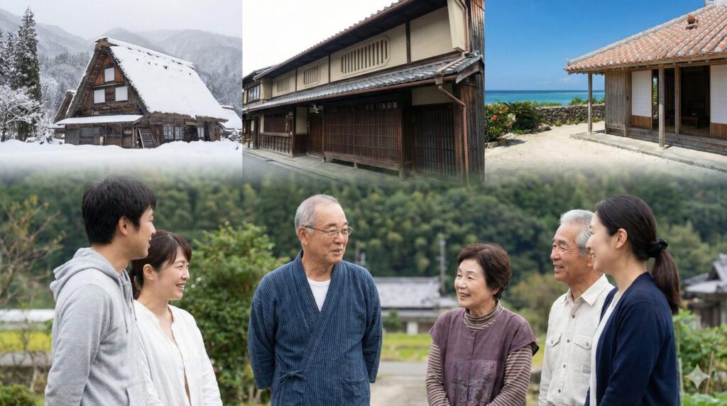 地域ごとの言い伝えや習慣の違い