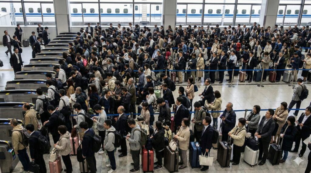 新大阪の混雑と待ち時間予測