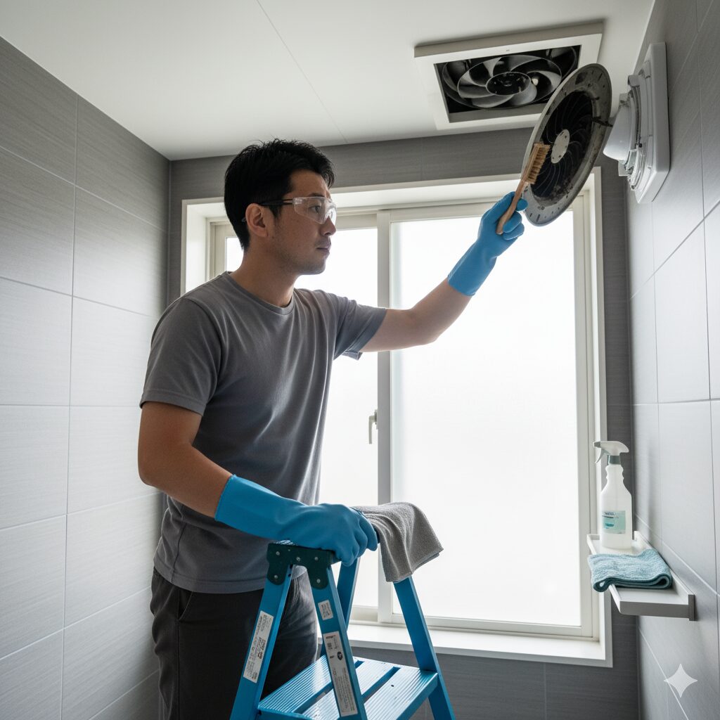 換気扇の掃除は2〜3ヶ月に一度