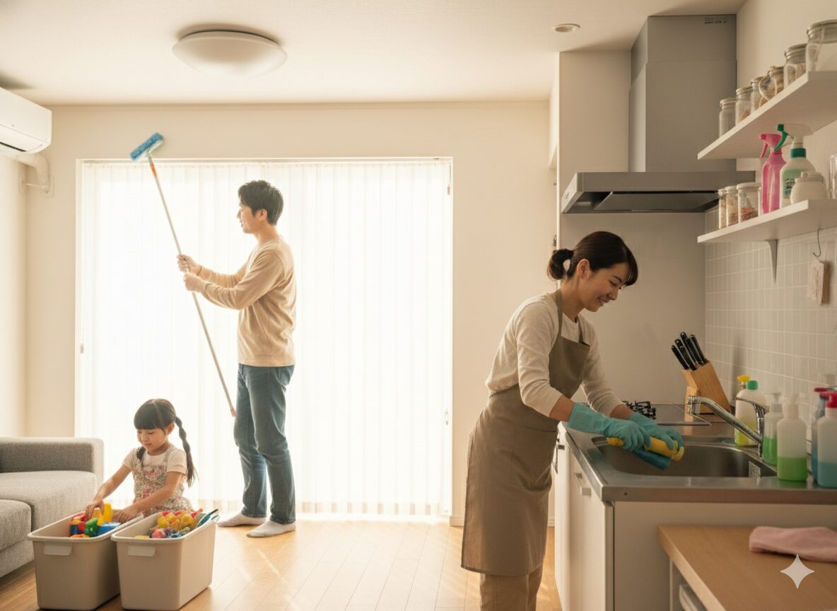 12月の大掃除、いつまでに終える?実践編