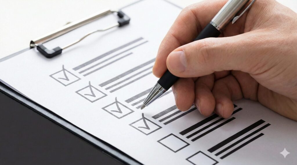 抜け漏れを防ぐ大掃除チェックリスト作成