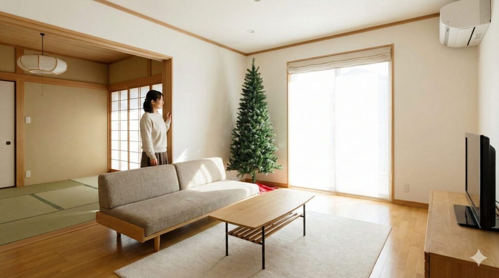 部屋を広く見せるレイアウトと場所の決め方