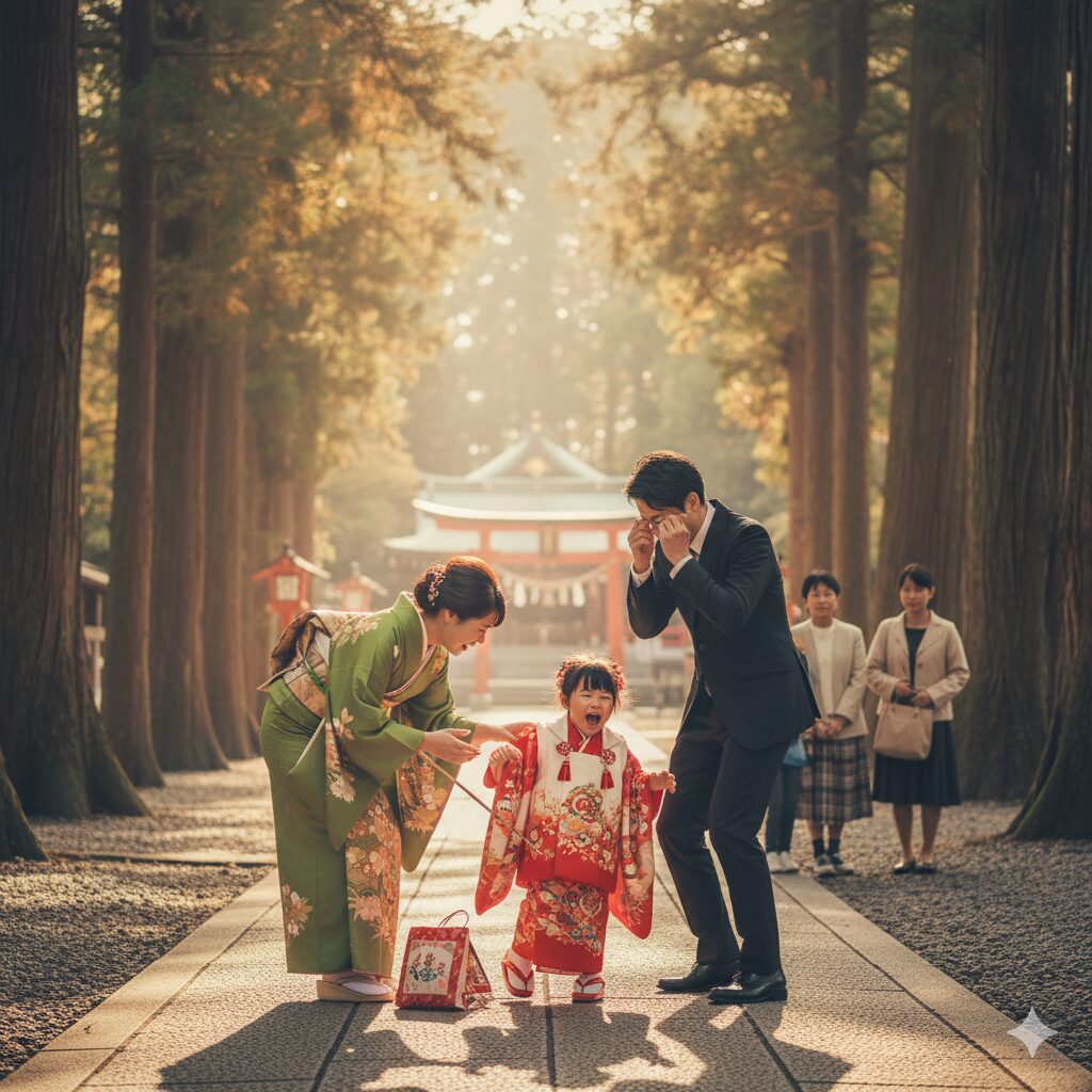 満2歳のお祝いは「ぐずる」覚悟も