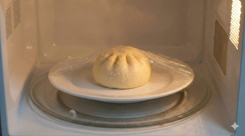 温め方はレンジで水少々