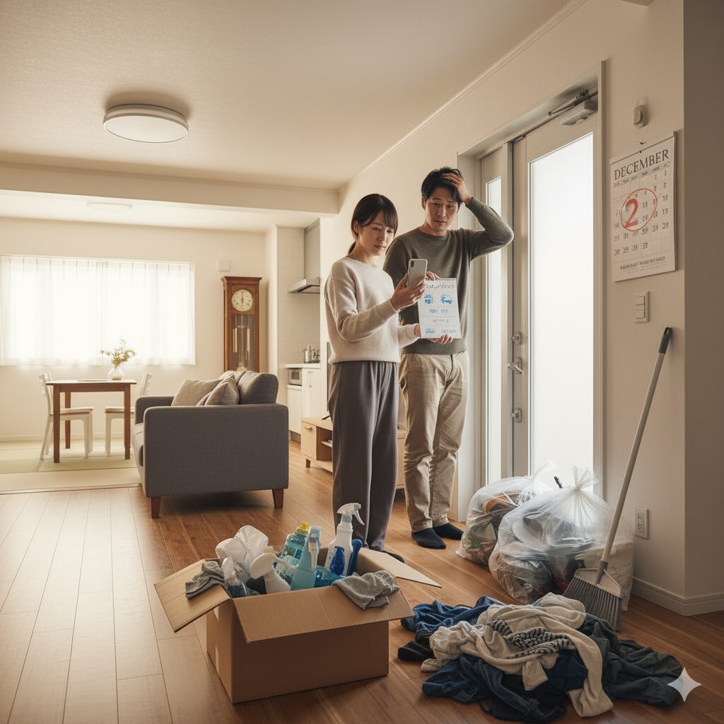 大掃除が間に合わない場合の対処法