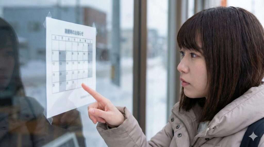 年末年始の営業時間は要確認