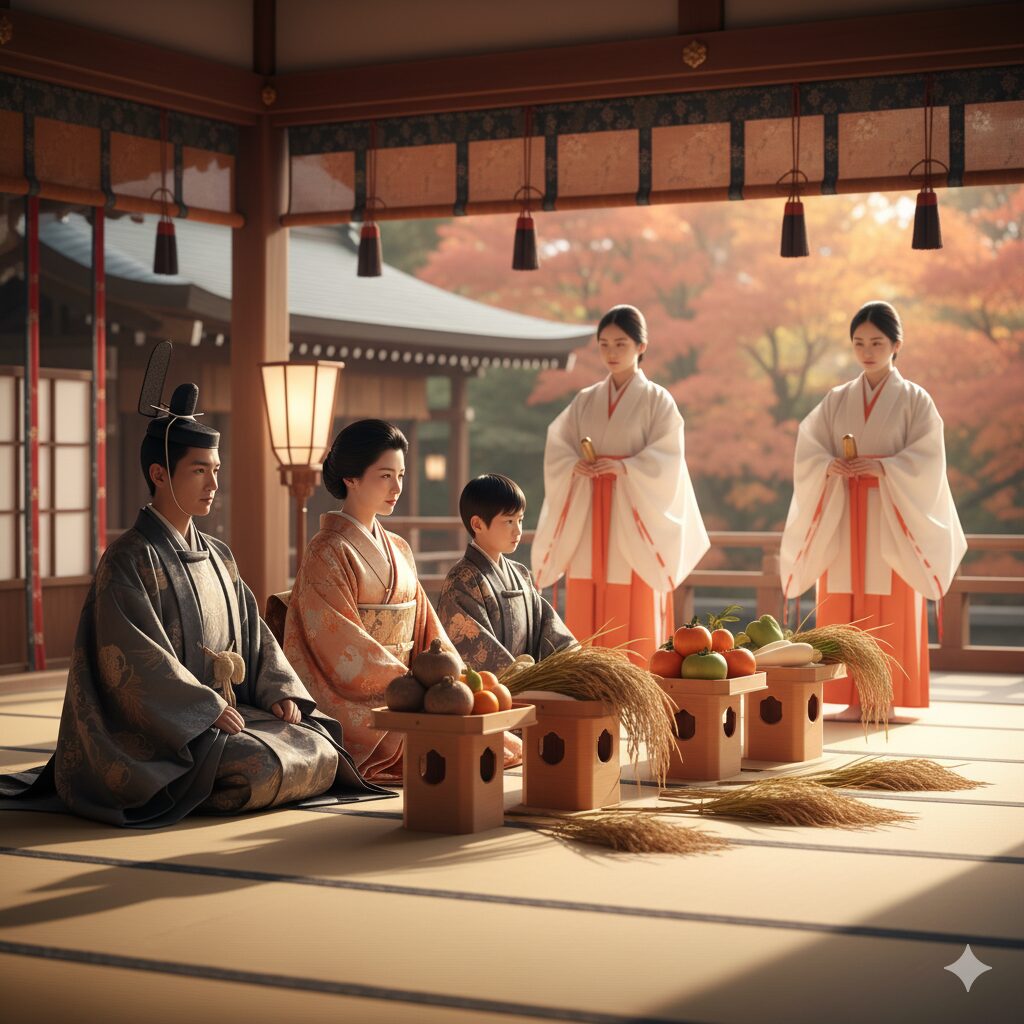 勤労感謝の日の由来は「新嘗祭」