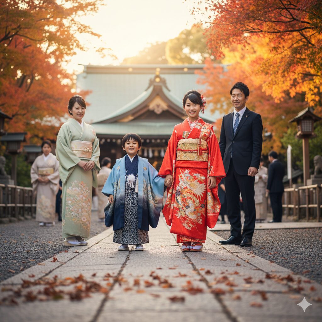 4歳差兄弟の七五三は同時に祝う？