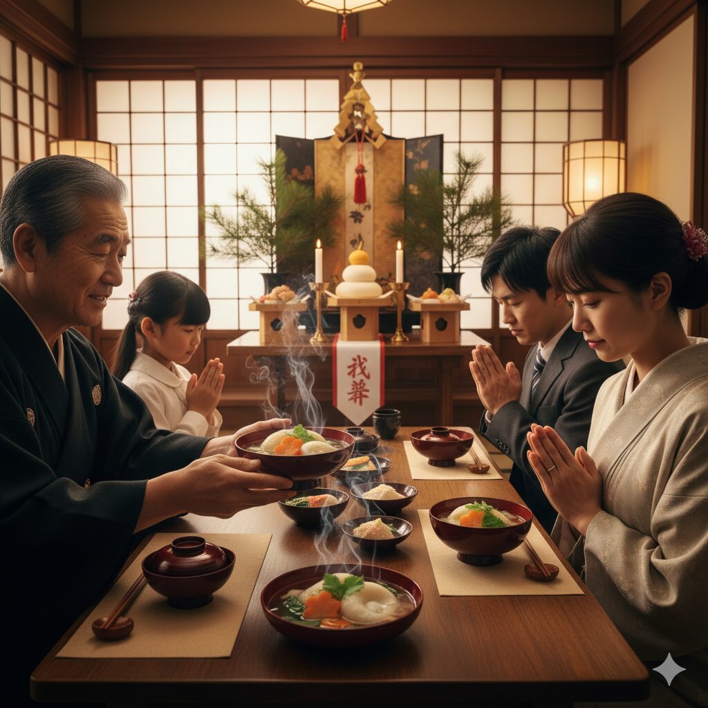 元旦に食べる由来と年神様