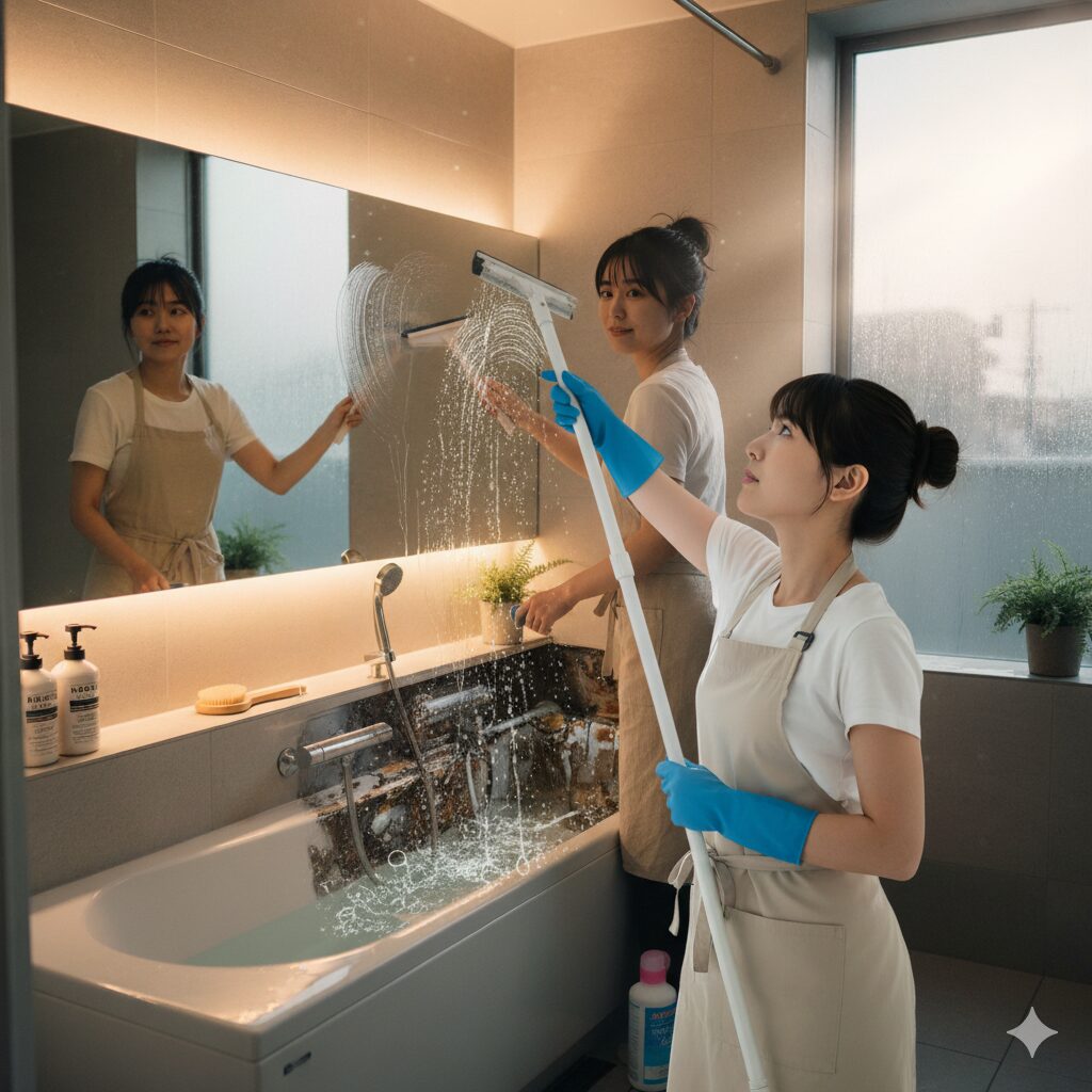場所別に見るお風呂の大掃除の頻度