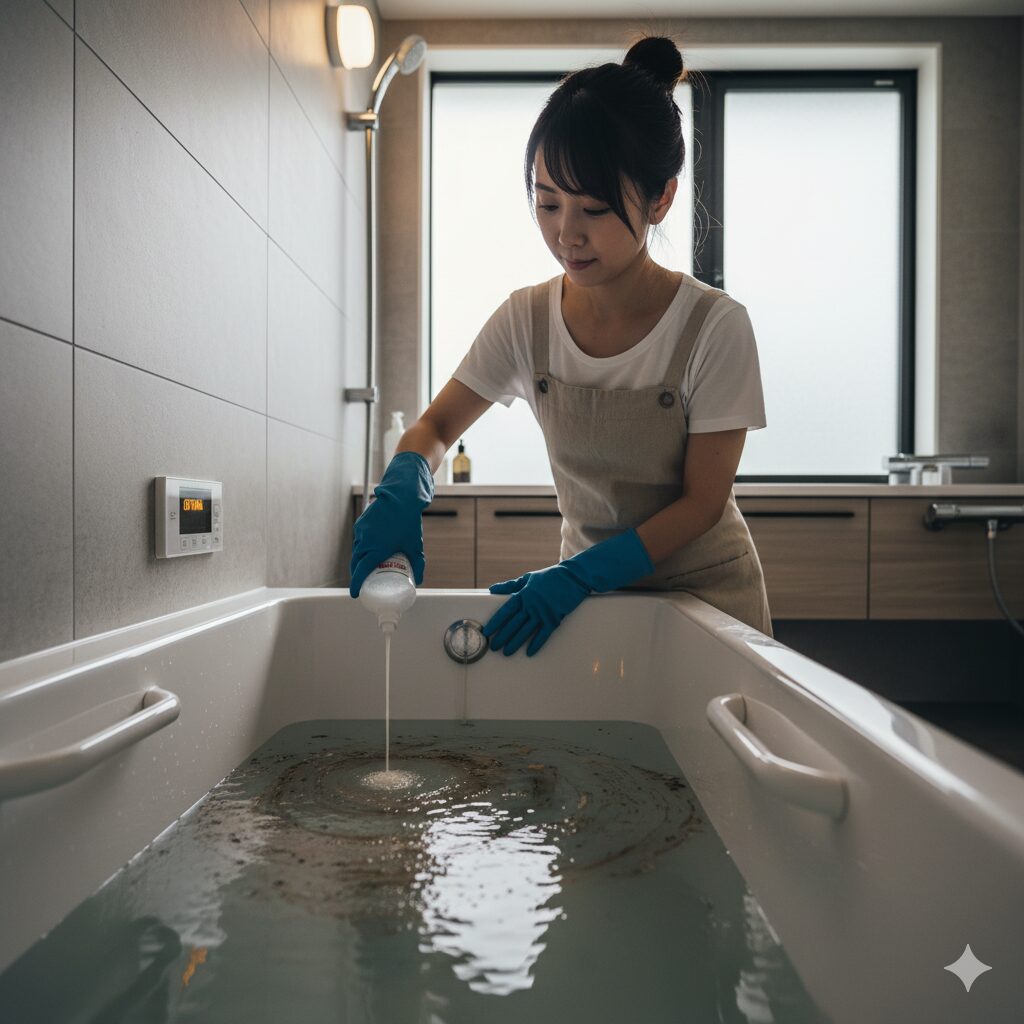 風呂釜の追い焚き配管の掃除頻度