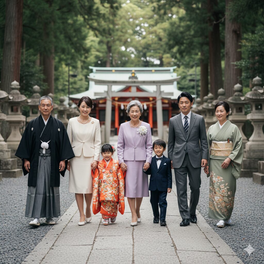 母親や両家との服装バランス