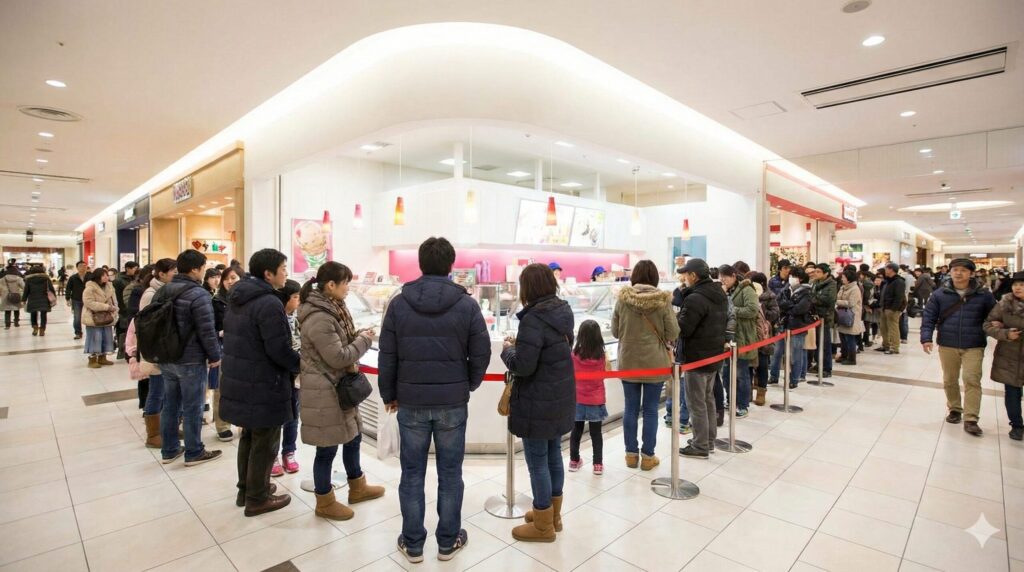 大晦日の混雑状況を回避する待ち時間対策