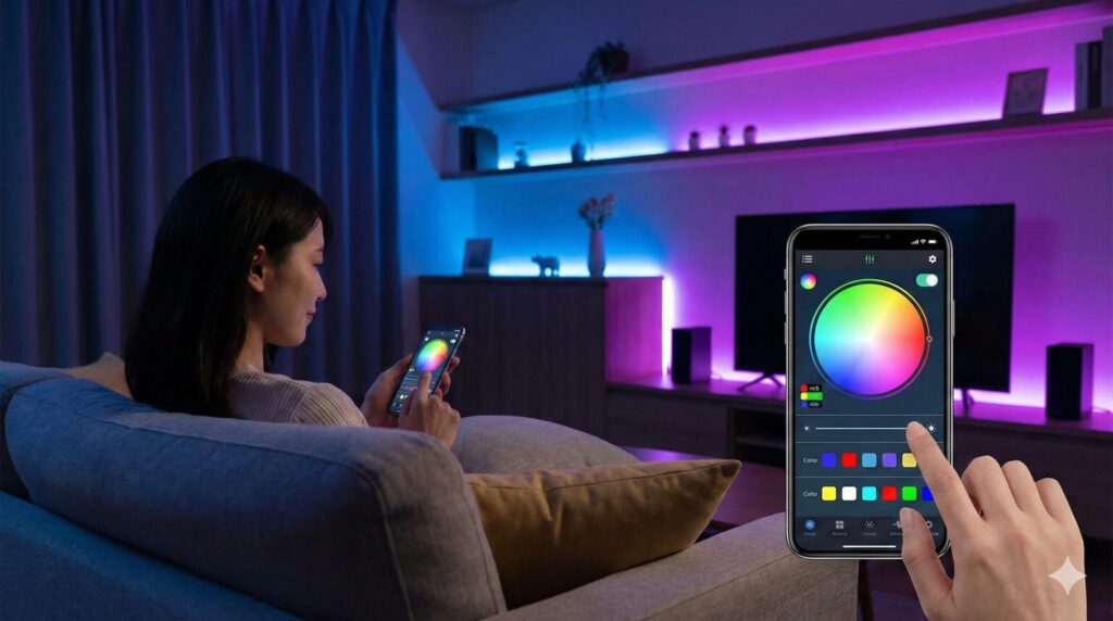 アプリ連携でスマホ操作が可能