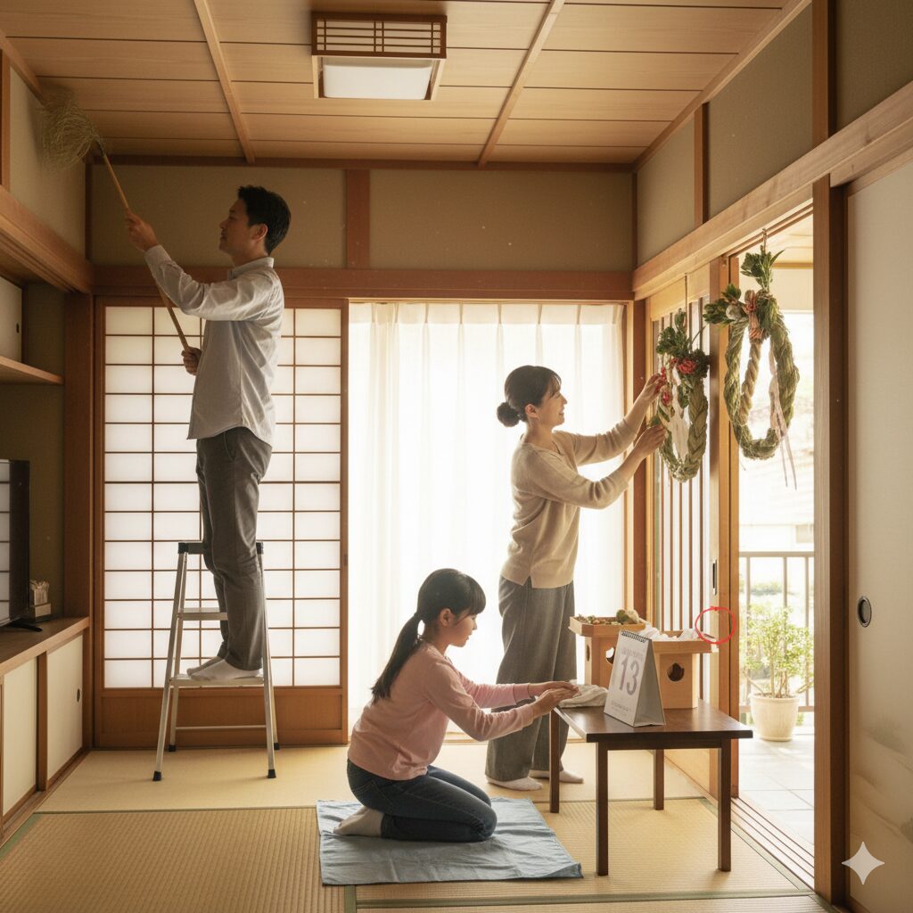 伝統的な大掃除はいつから始める?