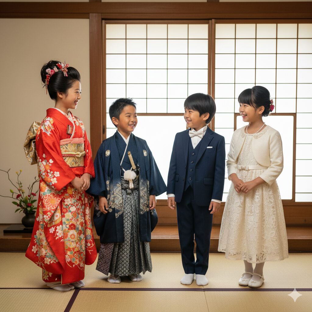 子供の服装 和装と洋装の選び方