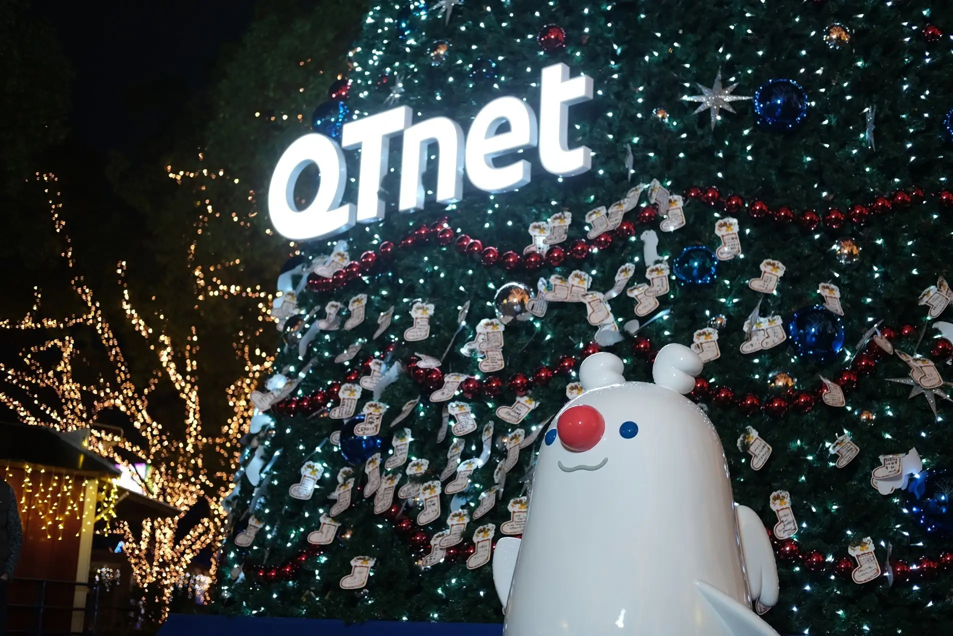 QTnetのクリスマスツリー会場の楽しみ方