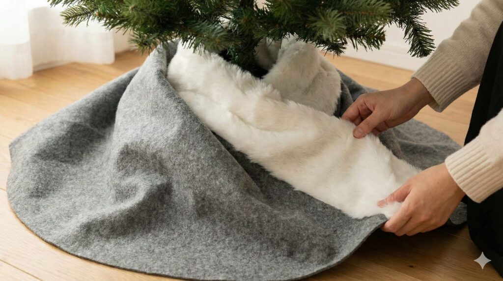 布やフェルトで巻くだけの縫わない簡単アイデア