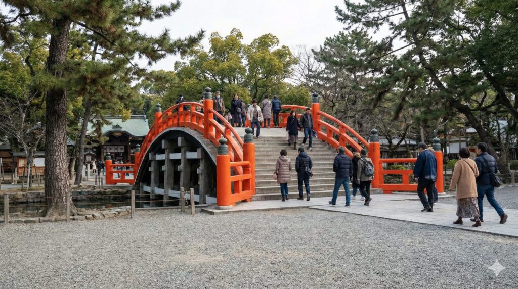 大阪の住吉大社は屋台なしのため注意