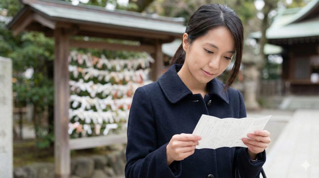 おみくじを引く際の心構え