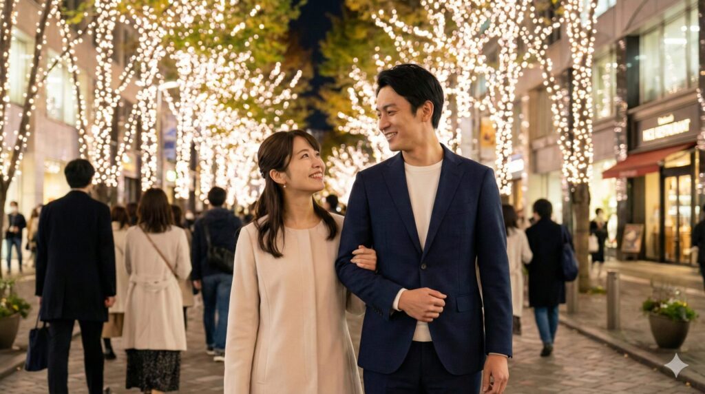 イルミネーションデートの失敗しない流れを作る