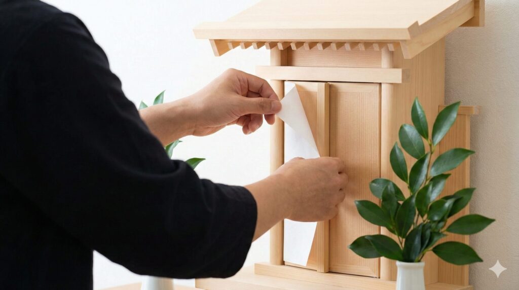 神棚封じの解除と再開のタイミング