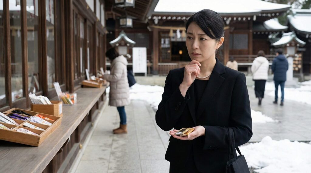 お葬式の後の初詣で迷うお守りや厄払いのマナー