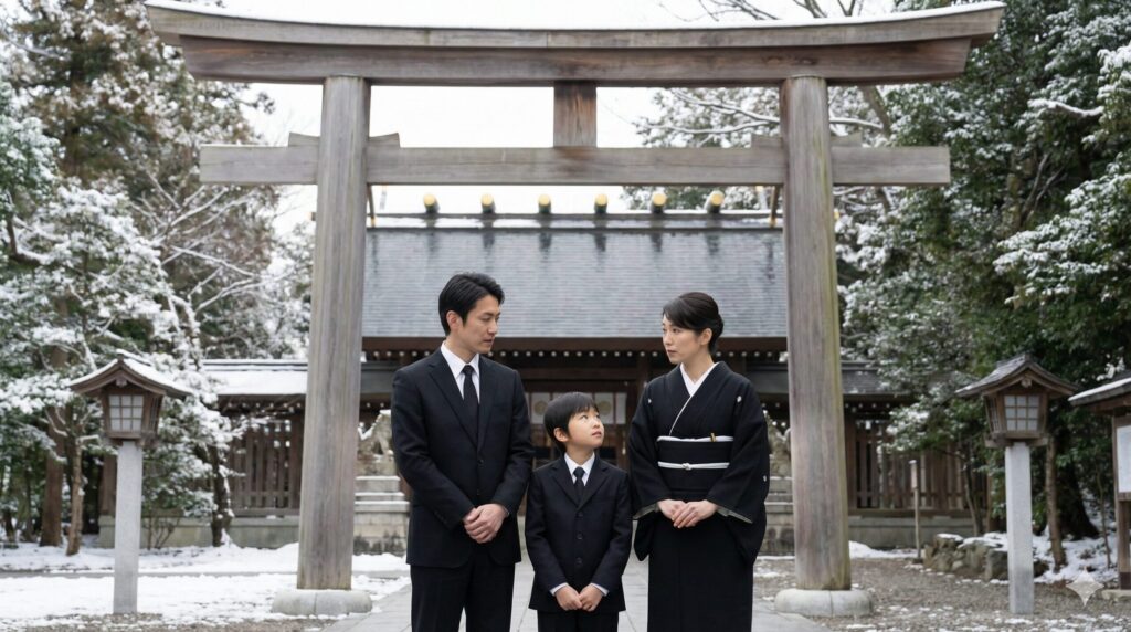 お葬式の後の初詣はいつから？忌中と喪中の違い