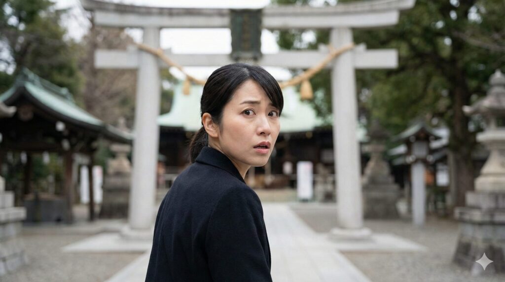 忌中の間に鳥居をくぐってしまった時の対処