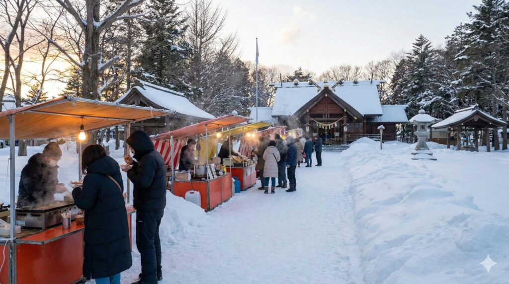 北海道や福岡の屋台出店と終了時間
