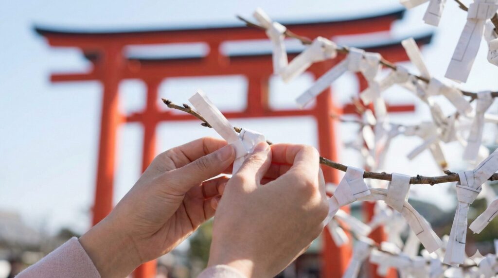 鳥居をくぐることやおみくじの可否