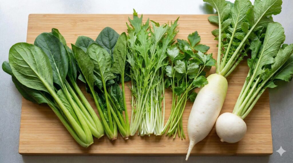 七草がない時の代用野菜