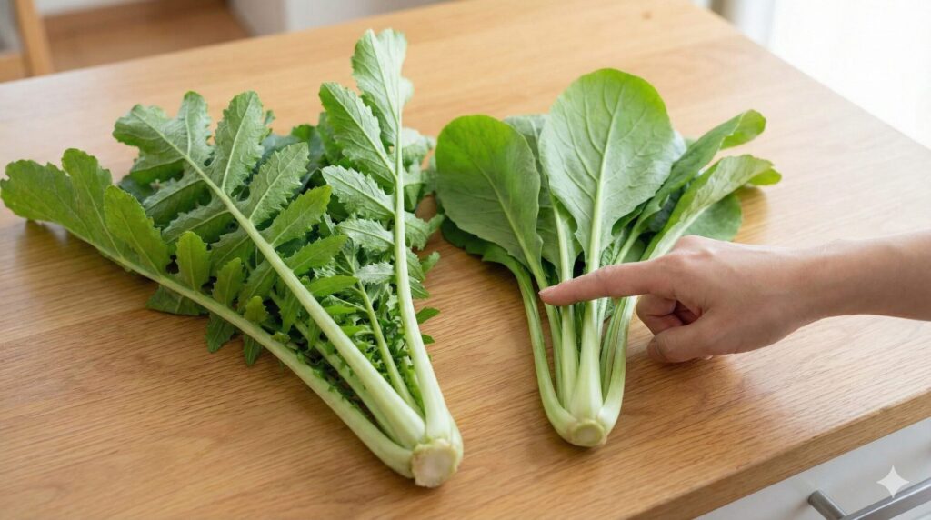 大根の葉との違いとは