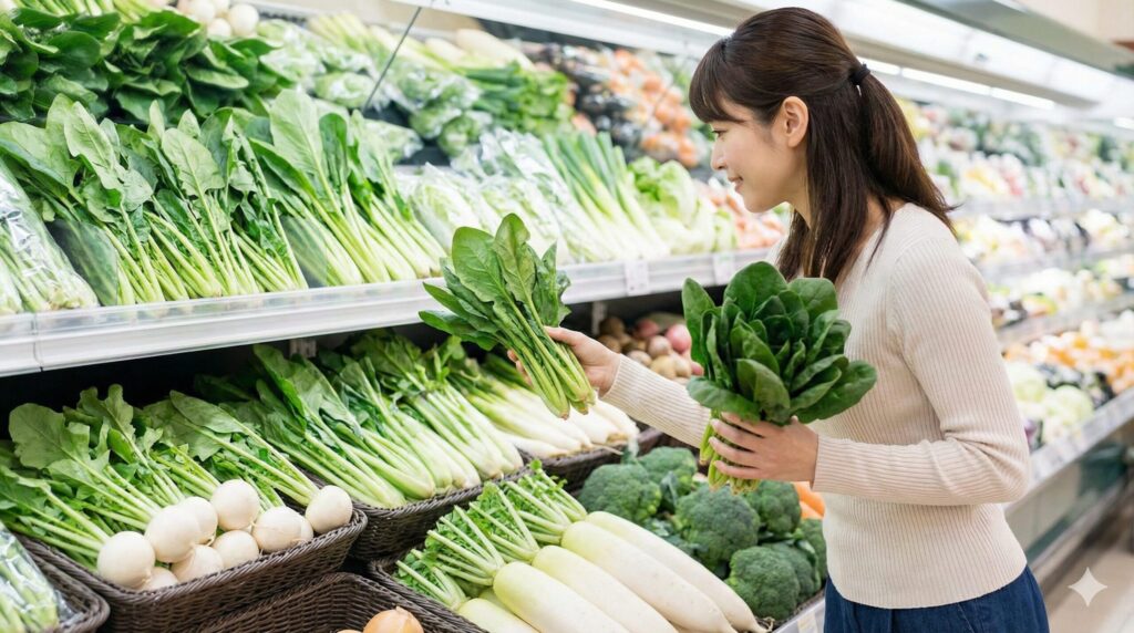 食べにくい七草の代用になる野菜の選び方