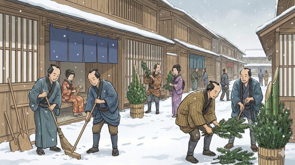 江戸時代に定着した12月13日の事始めと鬼宿日