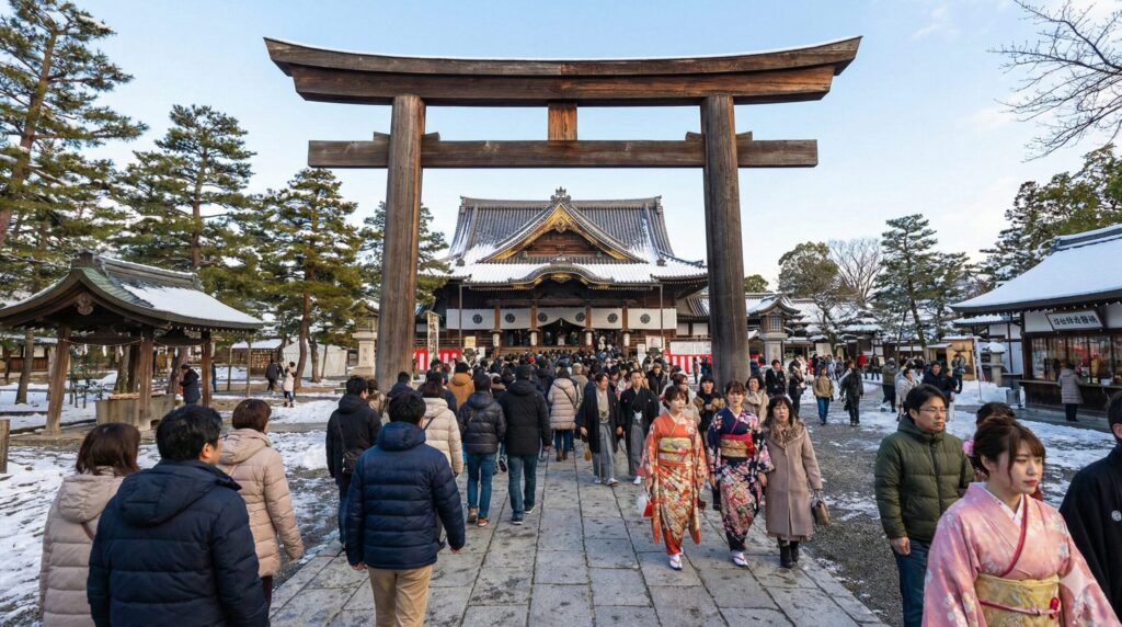 基本的なお寺の初詣の仕方の流れ