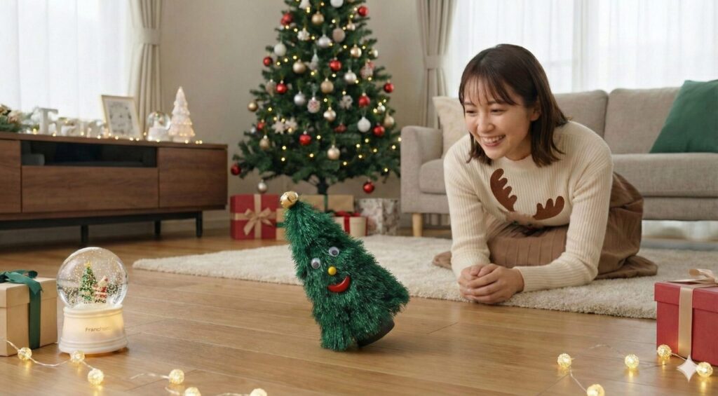 Francfrancの動くクリスマスツリーの種類と魅力